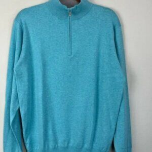 NWT Peter Millar Crown Crest Quarter Zip Men’s Pullover Size S